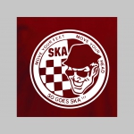 SKA So Goes SKA! - Bunda Harrington s hrejivou podšívkou farby RED TARTAN, obojstranné logo (s kapucou iba v čiernej farbe je za 42,90euro!!)